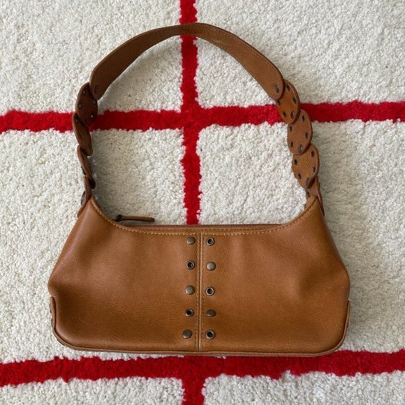 Vintage Handbags - Vintage Giannani Y2K Boho Shoulder Leather Bag